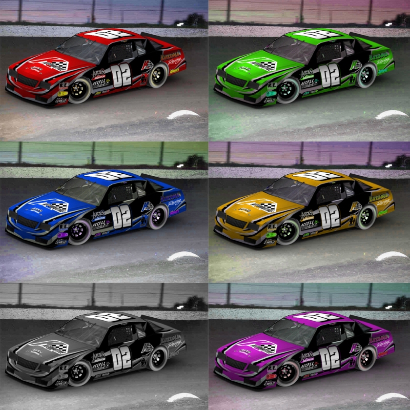 Here is a pattern design of the street stock. I edited the hue/saturation to make it different colors.